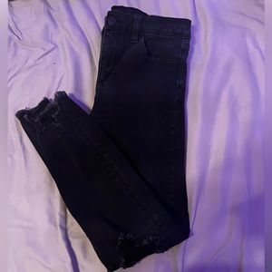 size women 6 american eagle black jeans